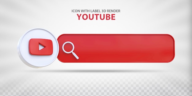 Youtube Label Search With 3d Style