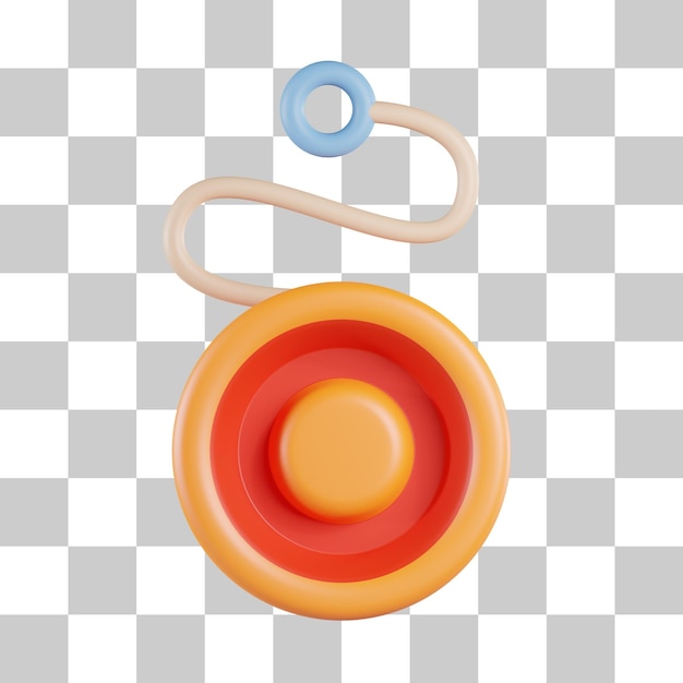 Yoyo Toy 3D Icon