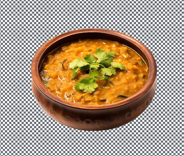 yummy Panchmel Dal Five Lentil isolated on transparent background