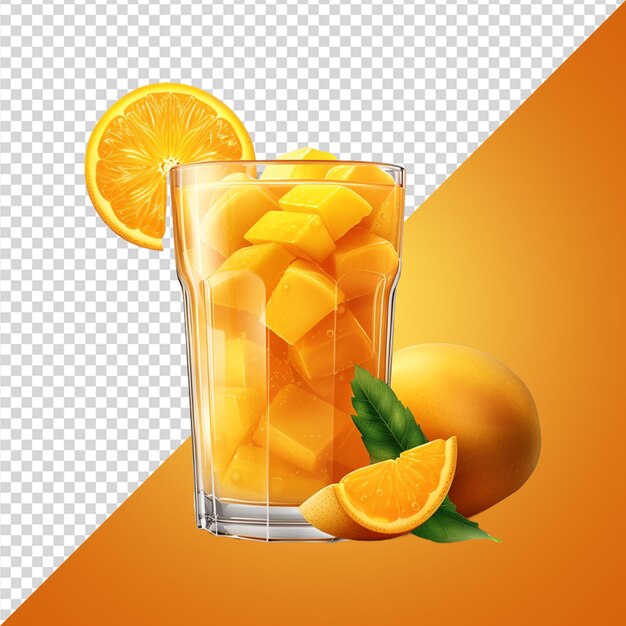 Zesty Infusion Orange Mango Nectar png