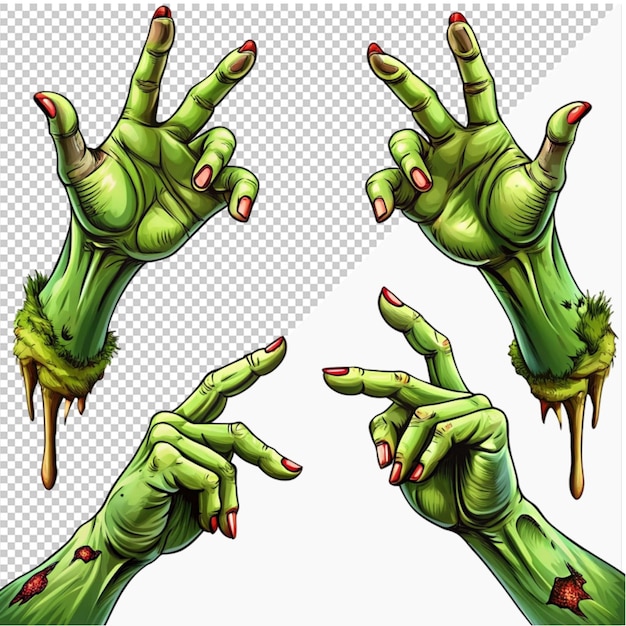 zombie handspointinghalloween