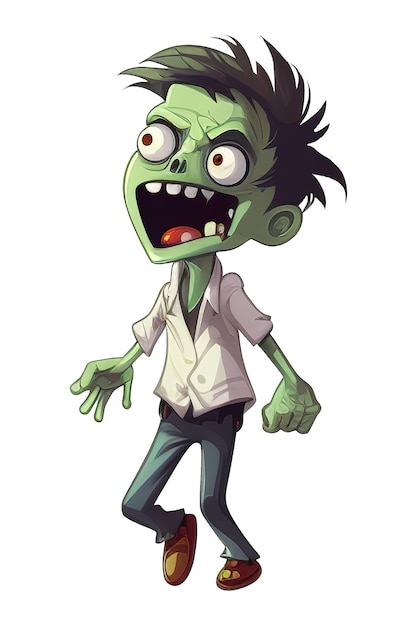 Zombie illustration element for celebrate halloween