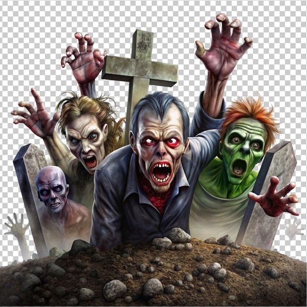 PSD zombies rising from the graveyard