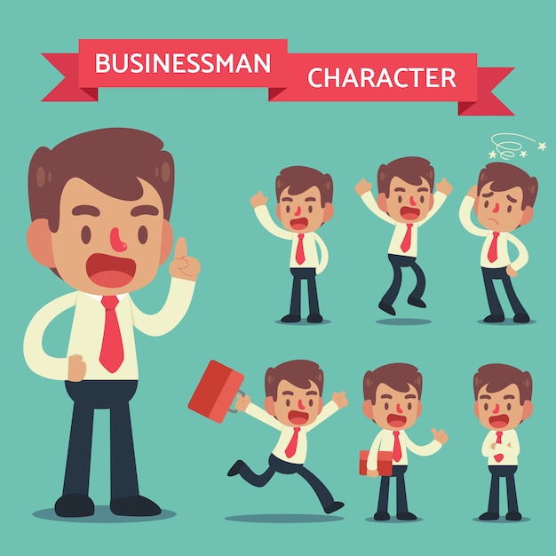 000 Businessman character