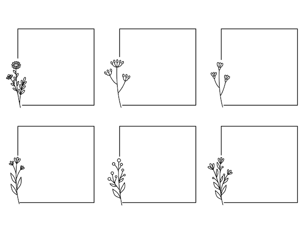 0002Floral frame