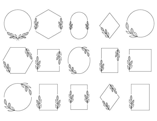 0019Floral frame