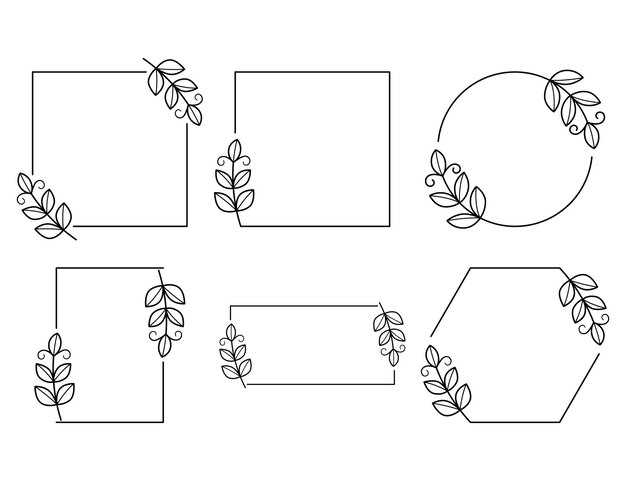 0135Floral frame