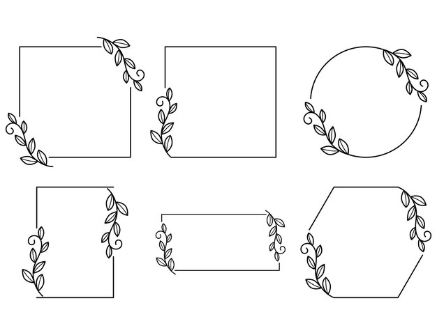 0136Floral frame