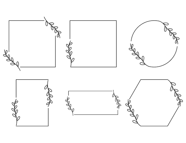 0141Floral frame