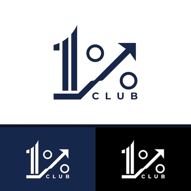 1 percent club Logo