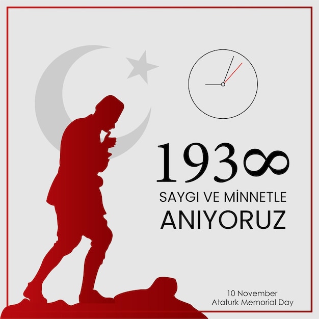 10 November Ataturk Memorial Day