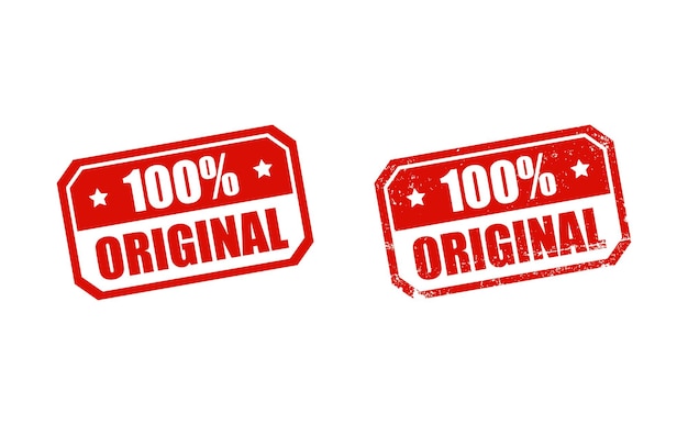 100 percent original grunge rubber stamp isolated on white background editable splatter