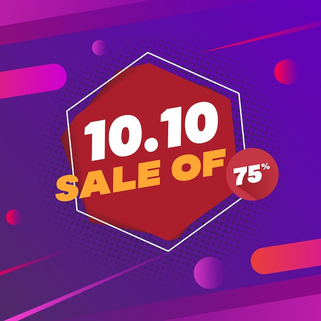 1010 Online Shopping Say Sale Background