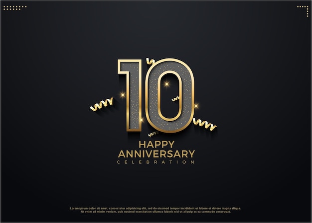 10th anniversary celebration poster.