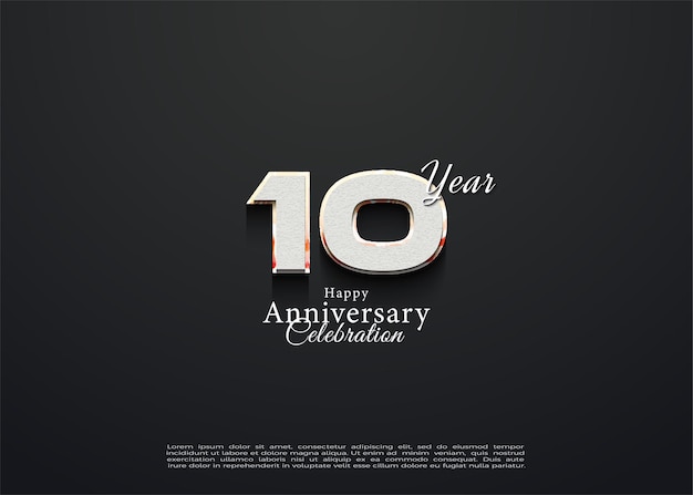 10th anniversary with an elegant and beautiful concept.