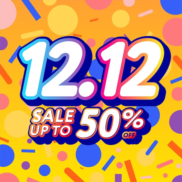 11.11 Shopping day sale banner design