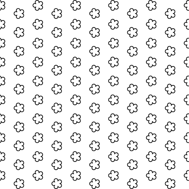 12 simple geometric black and white patterns