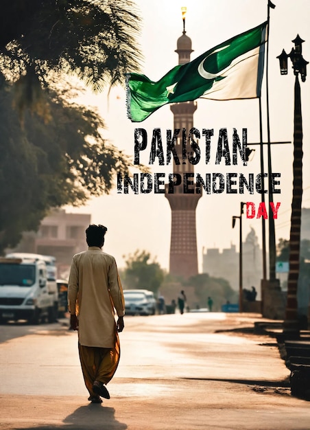 14 August independence day of pakistan for posts and banner