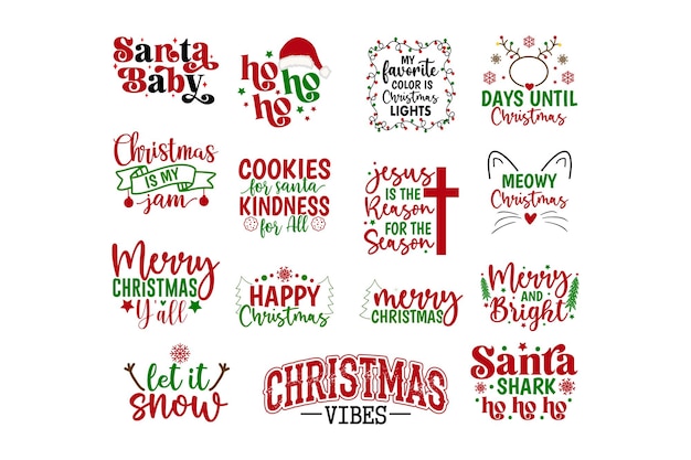 15 Christmas design Bundle