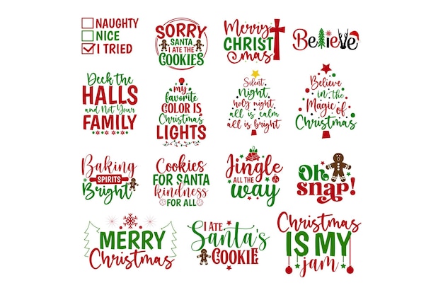 15 Christmas design Bundle