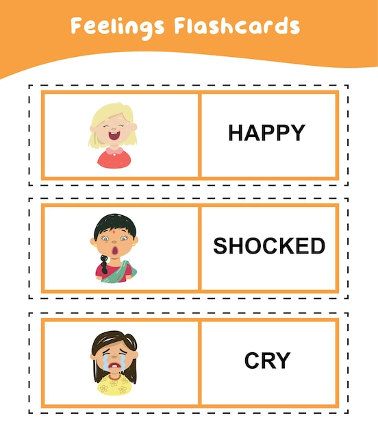 15 Feelings Flashcards