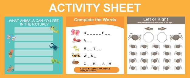 154 Activity Worksheet