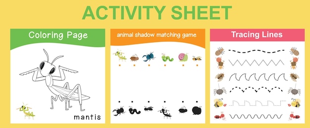 167 Activity Worksheet