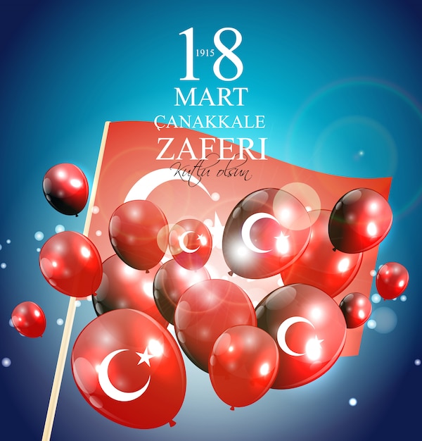 18 March, Canakkale Victory Day, Turkish