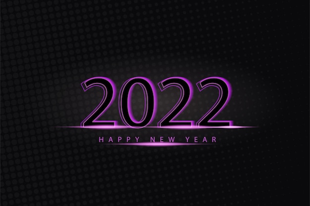 2022 happy new year background