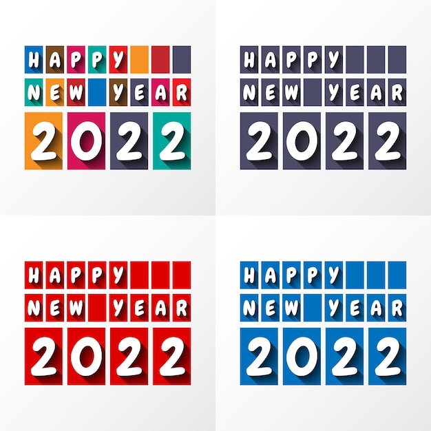 2022 happy new year. numbers 3D style. vector linear numbers. design of greeting cards. vector illustration.