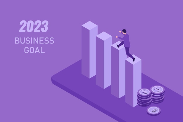 2023, 2023 growth, achievement, arrow up, business growth 2023, business investment