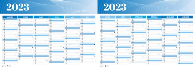 2023 french calendar