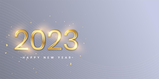 2023 golden for new year