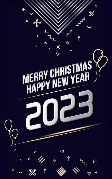 2023 happy new year 2023 background