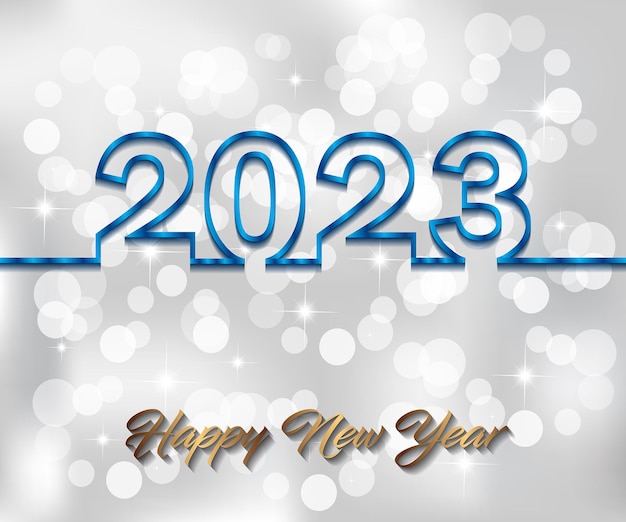 2023 Happy New Year background