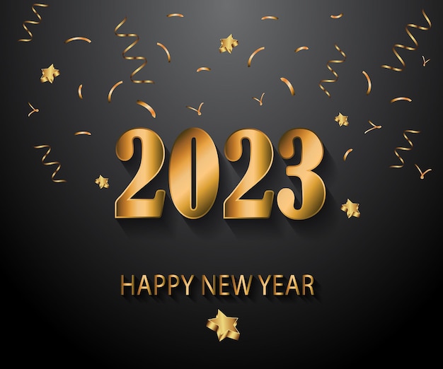 2023 Happy New Year background