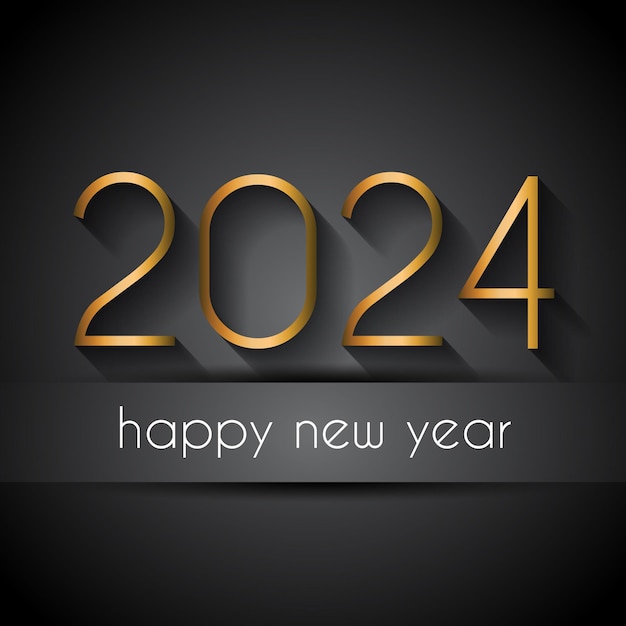 2024 Happy New Year background