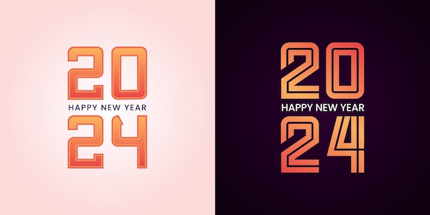 2024 new year celebration template design