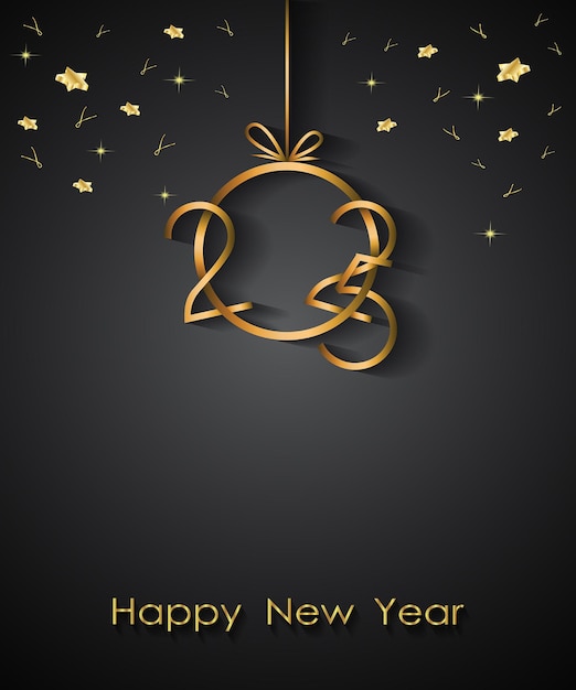 2025 Happy New Year background for your seasonal invitations festive posters greetings cards