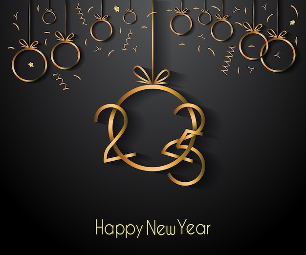 2025 Happy New Year background for your seasonal invitations festive posters greetings cards