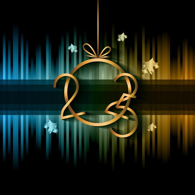 Vector 2025 happy new year and merry christmas background for your seasonal invitations greetings cards