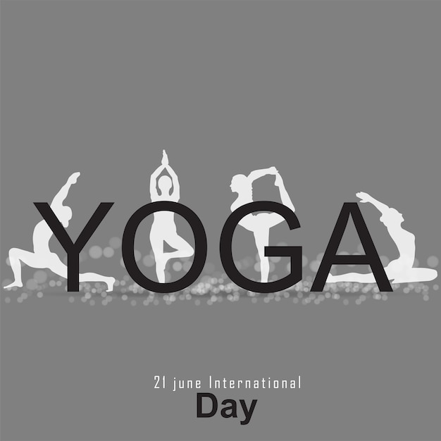 21 june-international yoga day,paper cut yoga body posture.