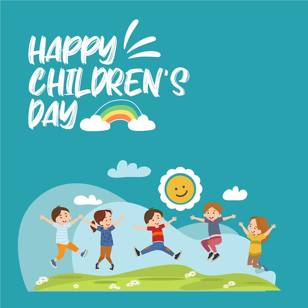 224 Children's day poster