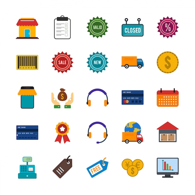 25 E-commerce Icons 