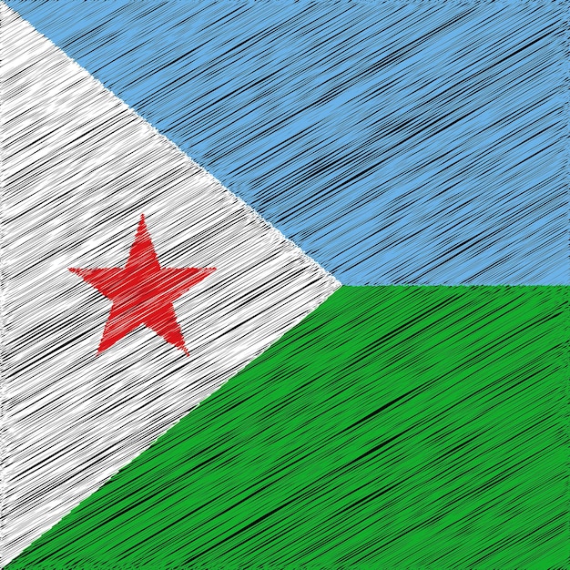 27 June Djibouti Independence Day Flag Design