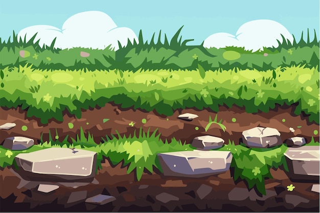 2d Game Assets Background Platforms Tileset