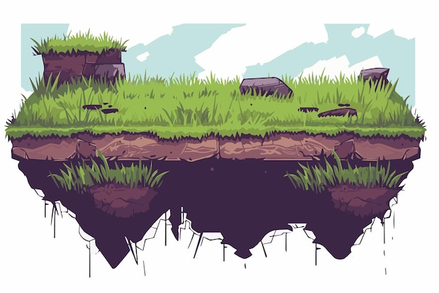 2d Game Assets Background Platforms Tileset