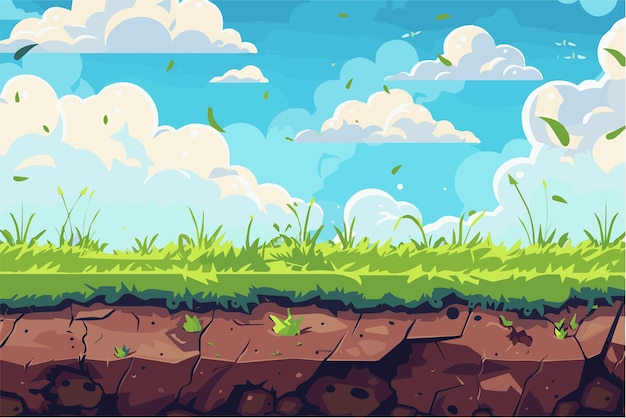 2d Game Assets Background Platforms Tileset