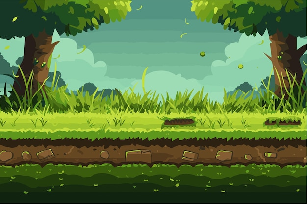 2d Game Assets Background Platforms Tileset