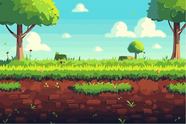 2d Game Assets Background Platforms Tileset